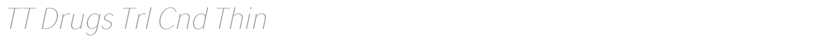 TT Drugs font preview